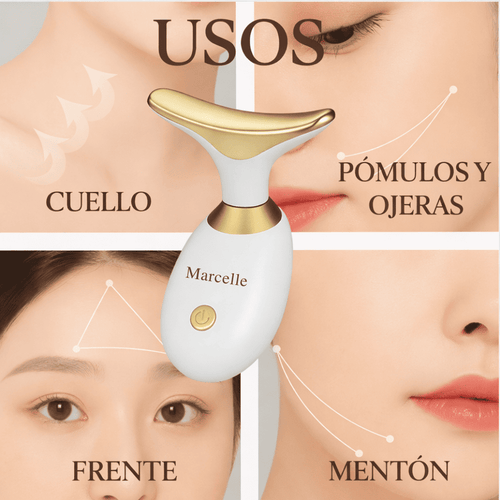 Marcelle™ - Máquina Microcorriente Anti-arrugas