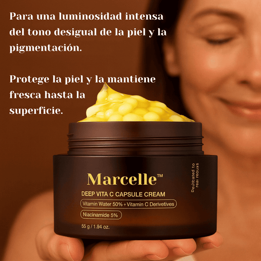 Marcelle™ - Crema con Cápsulas de Vitamina C